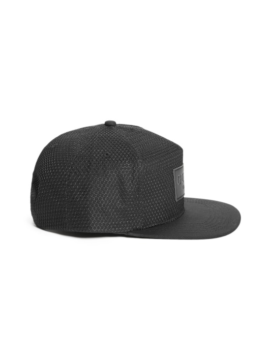 Dave Tinklelis Plokščias Brim Snapback Skrybėlė Juoda Spėjimas