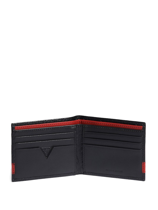 Mesa Double Billfold Piniginė Atspėti Juoda/raudona