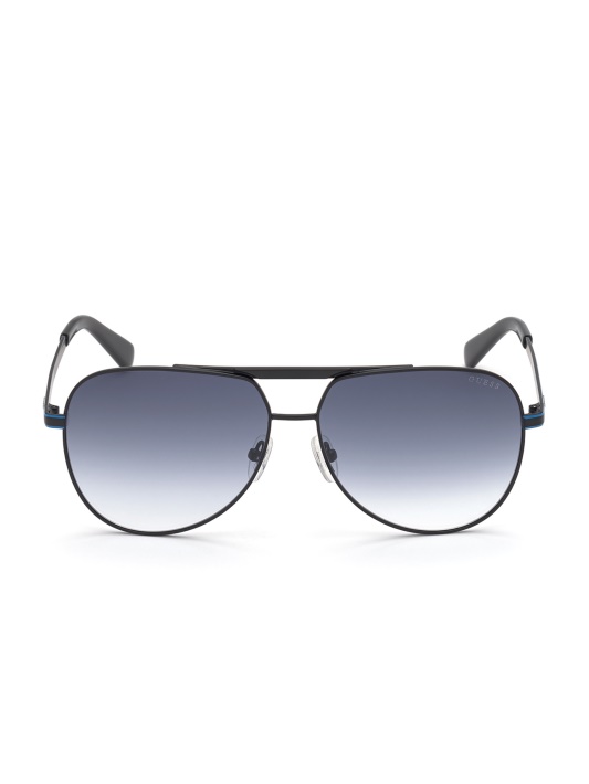 Juodi Guess Manny Aviator Akiniai Nuo Saulės