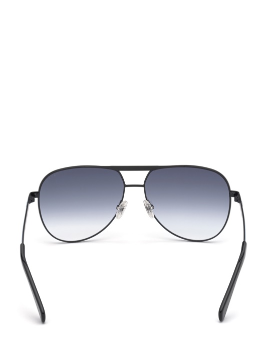 Juodi Guess Manny Aviator Akiniai Nuo Saulės