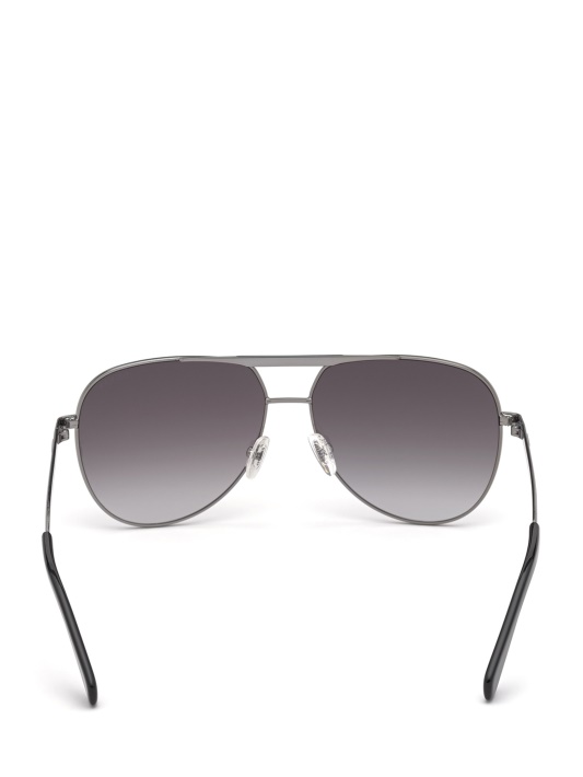 Sidabriniai Guess Manny Aviator Akiniai Nuo Saulės