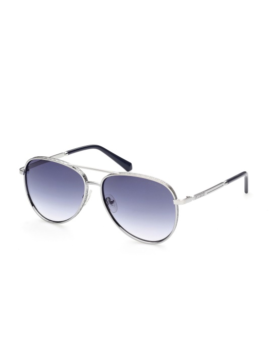 Spėk Blk/silver Aviator Akinius Nuo Saulės