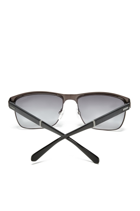 Raudoni Multi Guess Vincent Clubmaster Akiniai Nuo Saulės