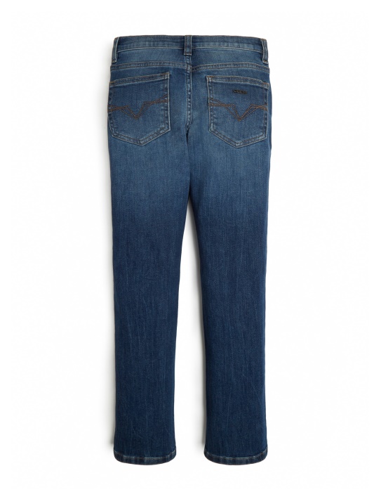 Guess Eco Denim Slim Džinsai (7-14) Amazonic Skalbimas