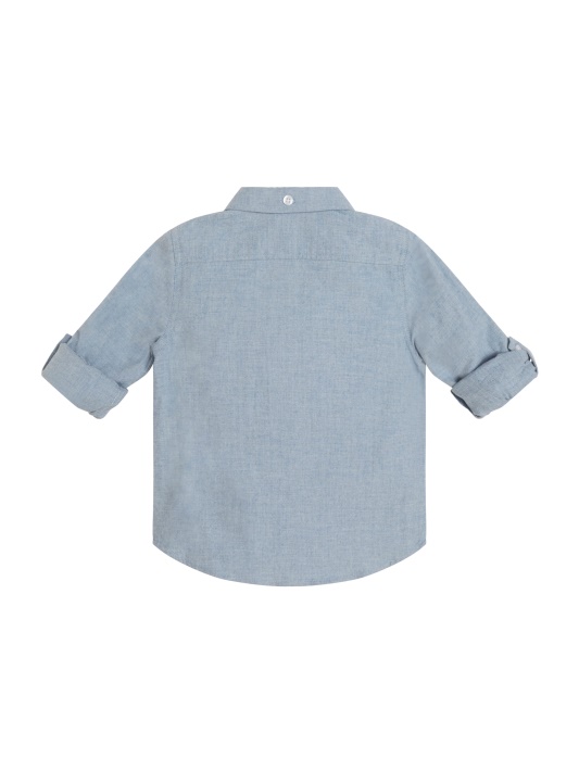 šlifuoti Silkės Marškiniai (3m-7) Atspėti Polar Blue Multi