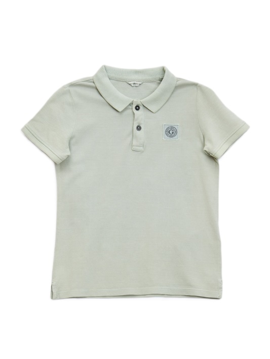 Minime Piquet Polo (7-14) Matcha Dulkių Spėjimas