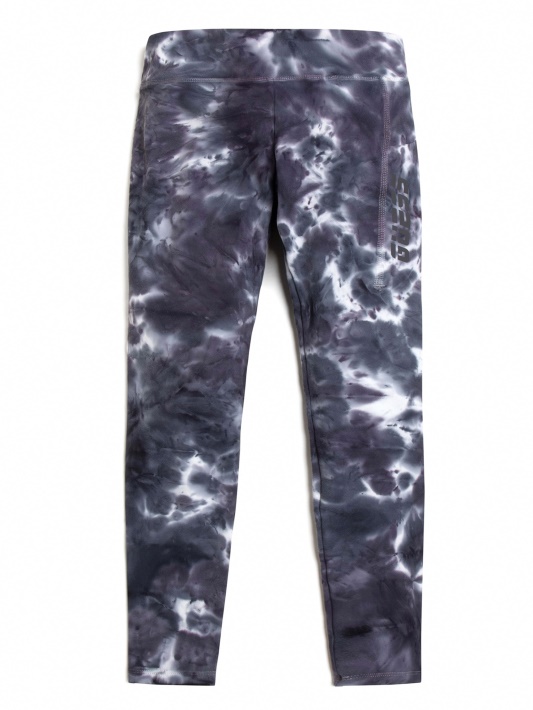 Atspėti Perkūnija Kaklaraiščio Dažyti Juodi Tie-dye Mikropluošto Antblauzdžiai (4-14)