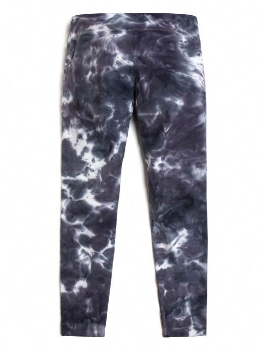 Atspėti Perkūnija Kaklaraiščio Dažyti Juodi Tie-dye Mikropluošto Antblauzdžiai (4-14)