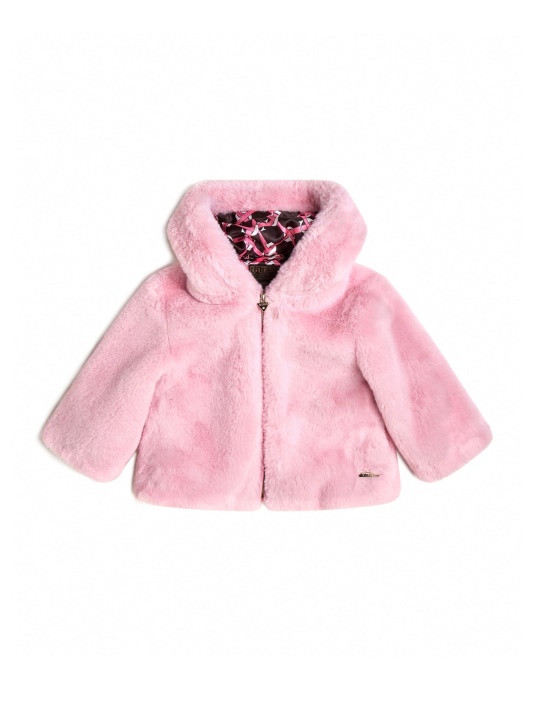 Atspėkite Taffy Rose Striukės Su Gobtuvu Iš Dirbtinio Kailio (3m-7)