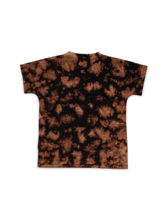 Guess Tie-dye Logo Tee (4-14) Thunderstorm Tie-dye Blac