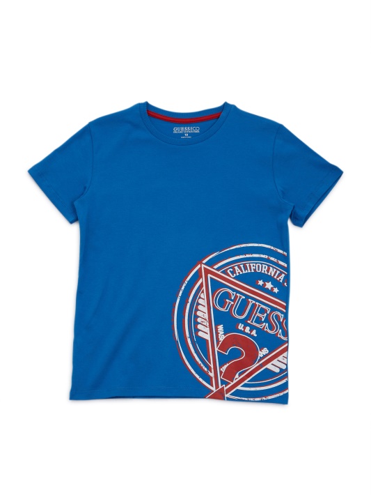 Daphne Blue Guess Eco Logotipo Marškinėliai (7-14)