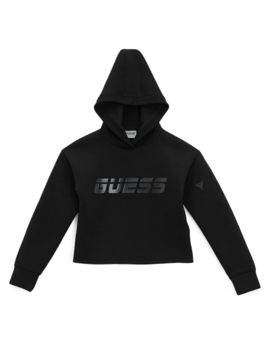 Juodos Spalvos „ Guess Eco Minime“ Džemperis Su Logotipu (8–14 M.)